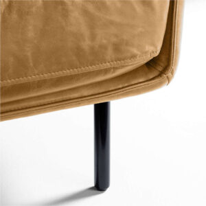 Sofa Kulit Minimalis 2 Seater untuk Ruang Tamu kaki Sofa Kulit Minimalis 2 Seater untuk Ruang Tamu kaki