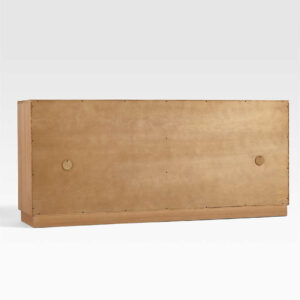 Bufet TV Minimalis Kayu Jati Belakang