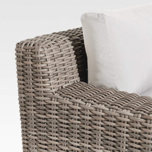 Sofa Rotan Sintetis 2 Seater Outdoor Detail Sofa Rotan Sintetis 2 Seater Outdoor Detail
