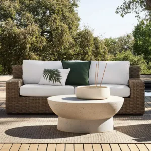 Sofia Sofa Rotan 2 Seater Outdoor