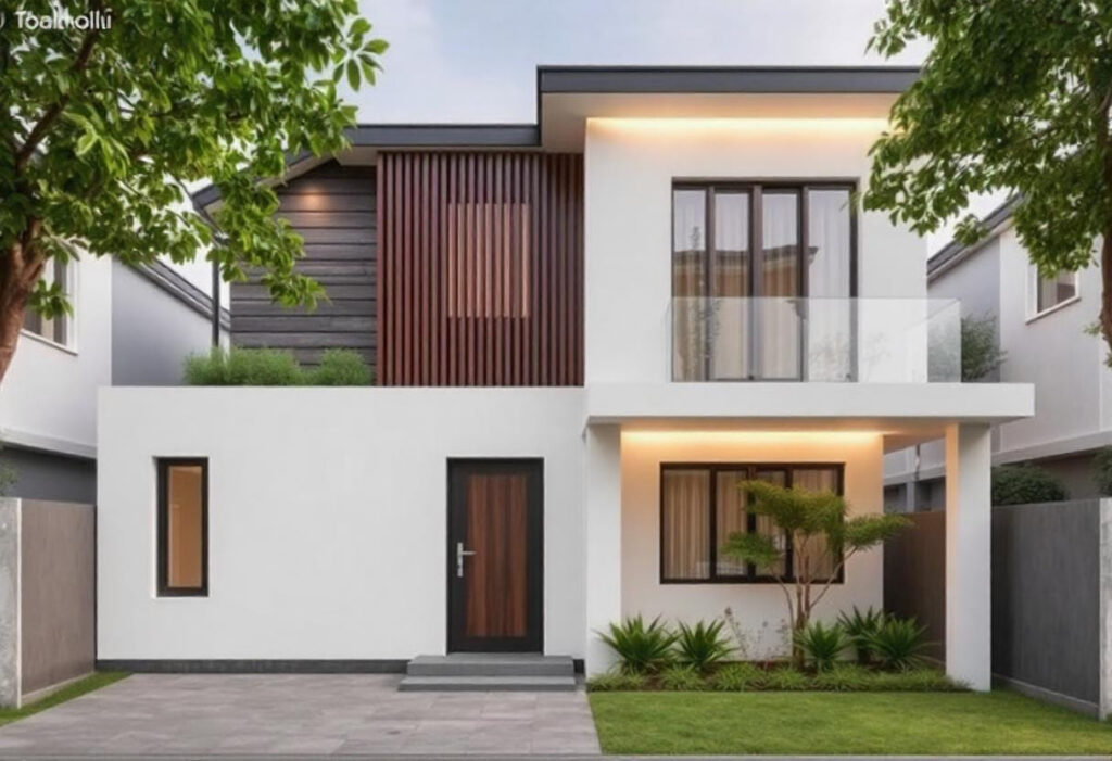 Rumah Minimalis Monokrom Rumah Minimalis Monokrom