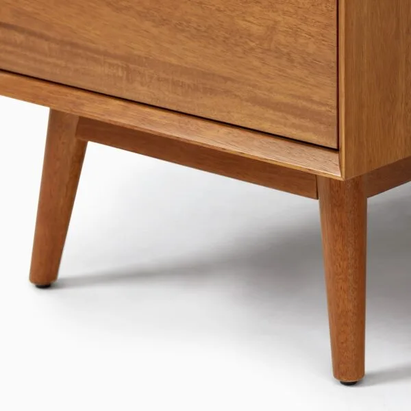 Oslo Meja Kerja Minimalis Kaki Kaki kayu