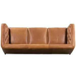 Valencia Sofa Kulit 3 Seater Minimalis Tampak Atas