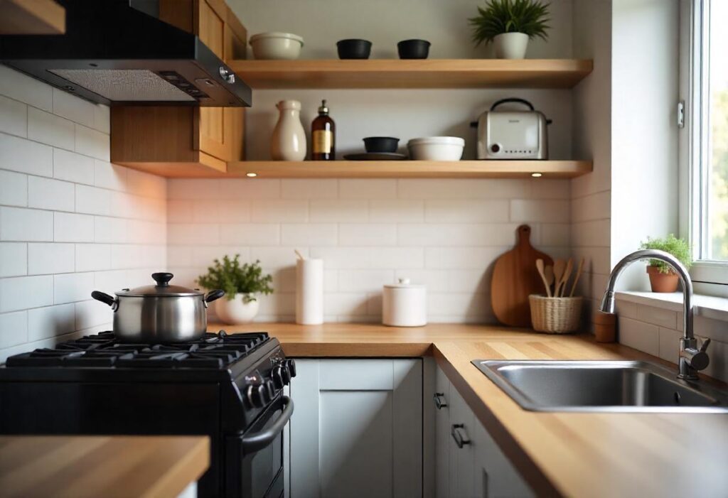10 Ide Desain Kitchen Set Minimalis untuk Rumah Jabodetabek Desain Kitchen Set Minimalis Mini
