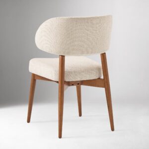 Milan Kursi Makan Kayu Jati Minimalis Tampak Belakang Milan Kursi Makan Kayu Jati Minimalis Tampak Belakang