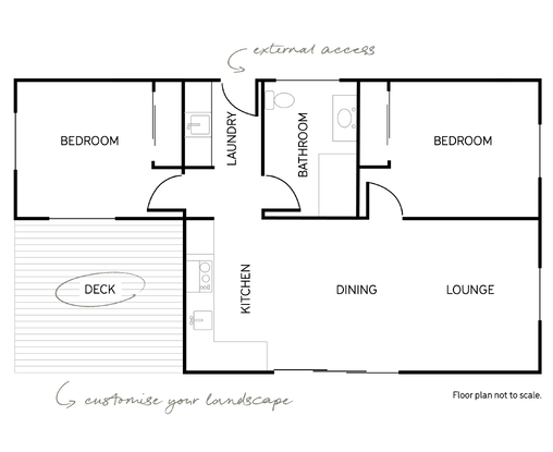 Denah Rumah Minimalis 2 Kamar Denah Rumah Minimalis 2 Kamar