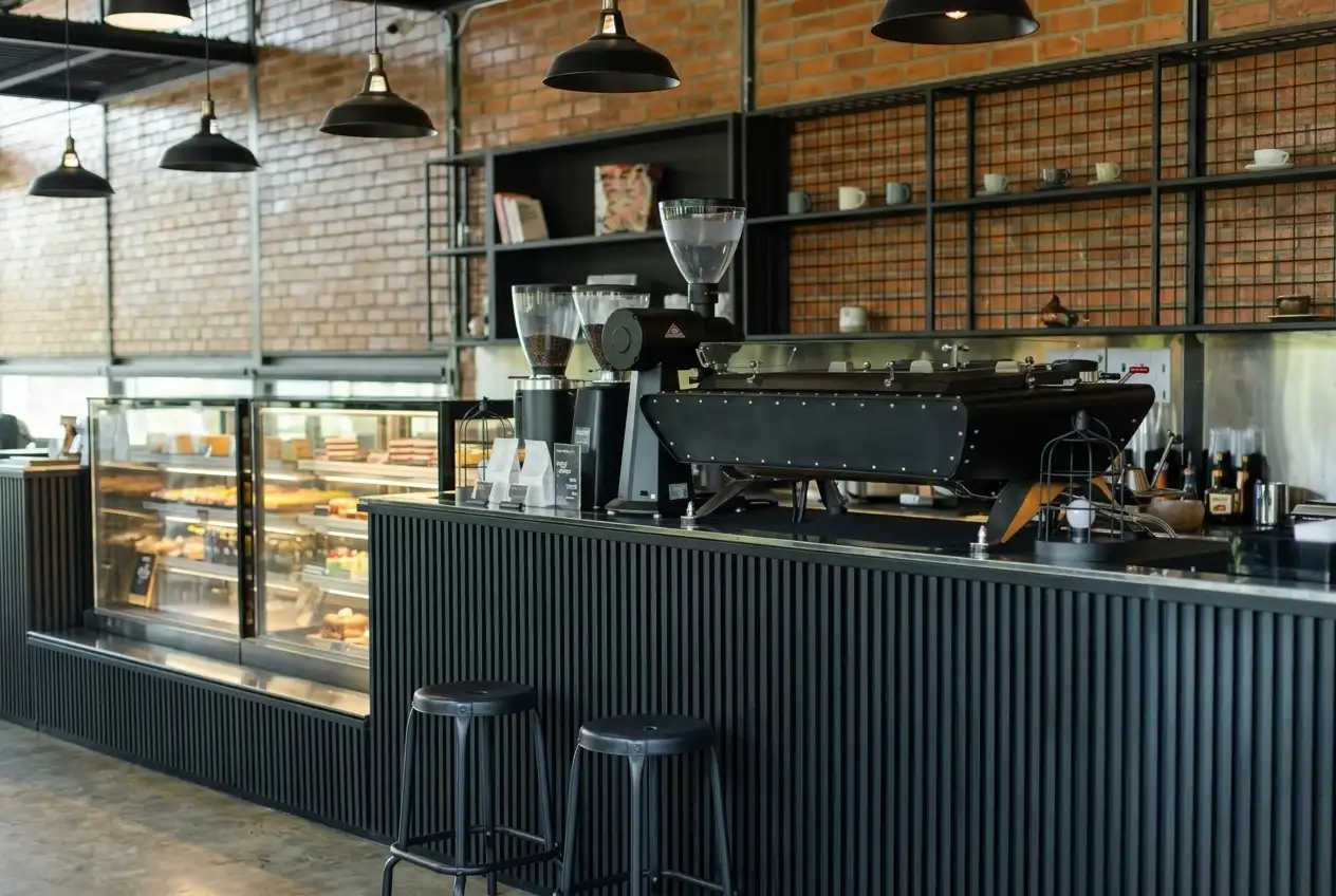 jasa desain interior cafe industrial