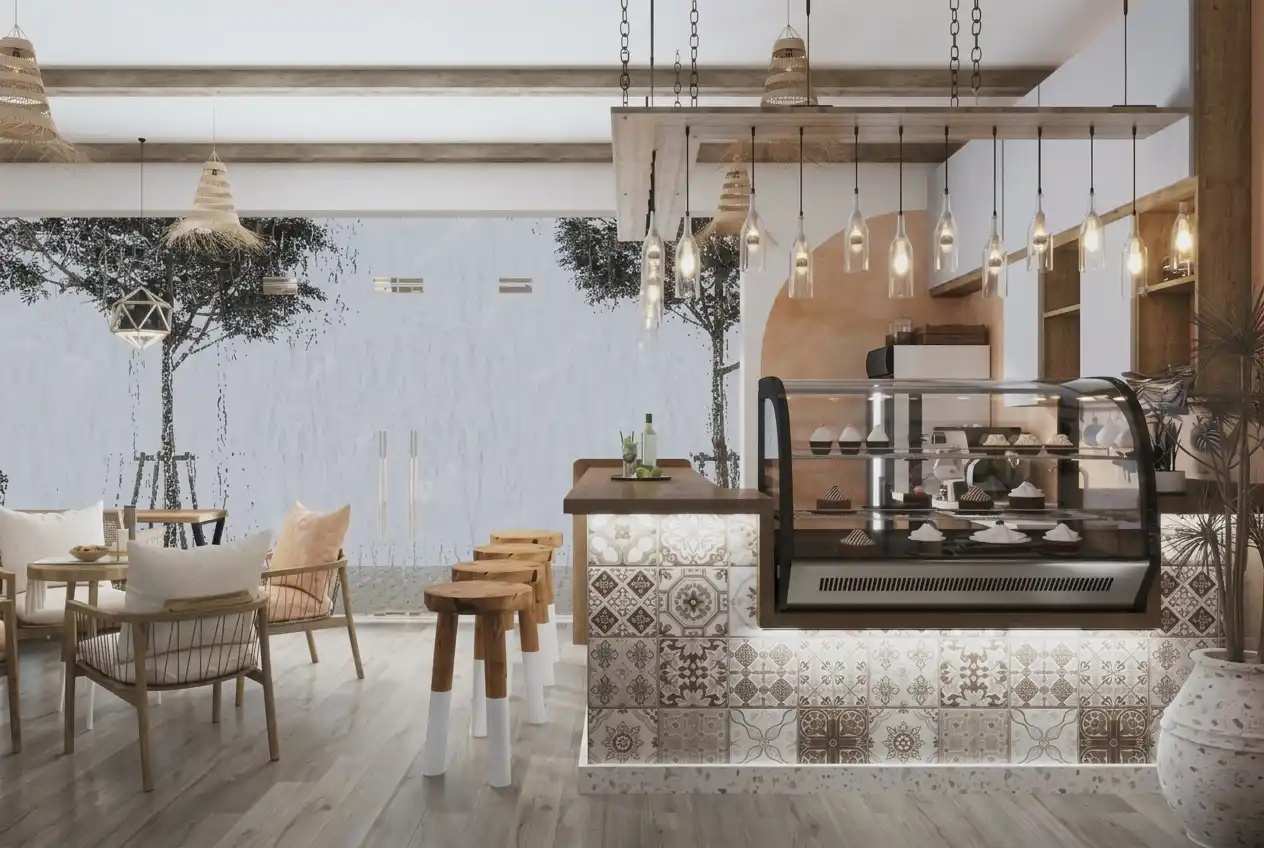 jasa desain interior cafe minimalis