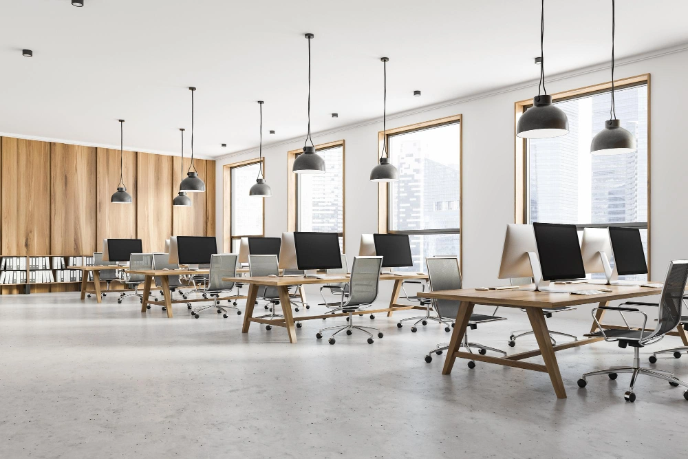 interior kantor startup Layout & Workstation