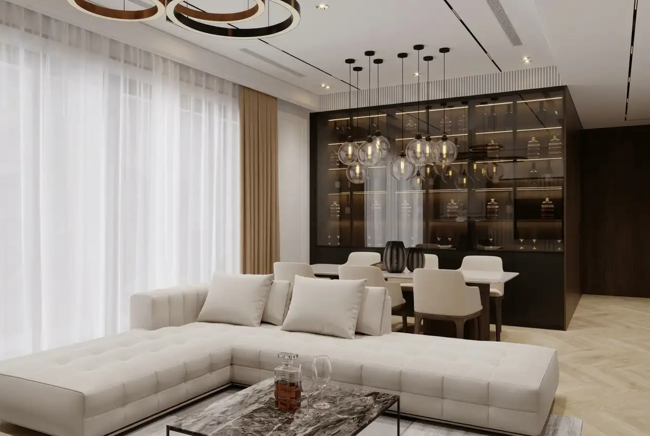 jasa desain interior apartemen mewah