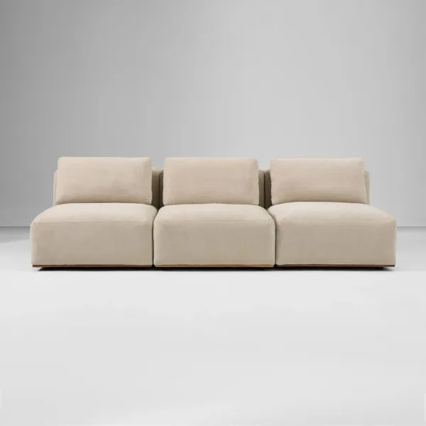 Ababa Modular Sofa 3 Seater Depan
