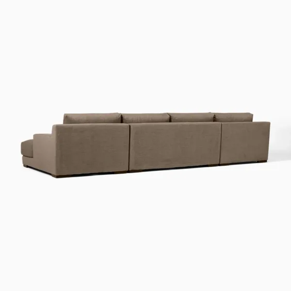 Colombo Sofa U Shape Chaise 4 Seater Belakang