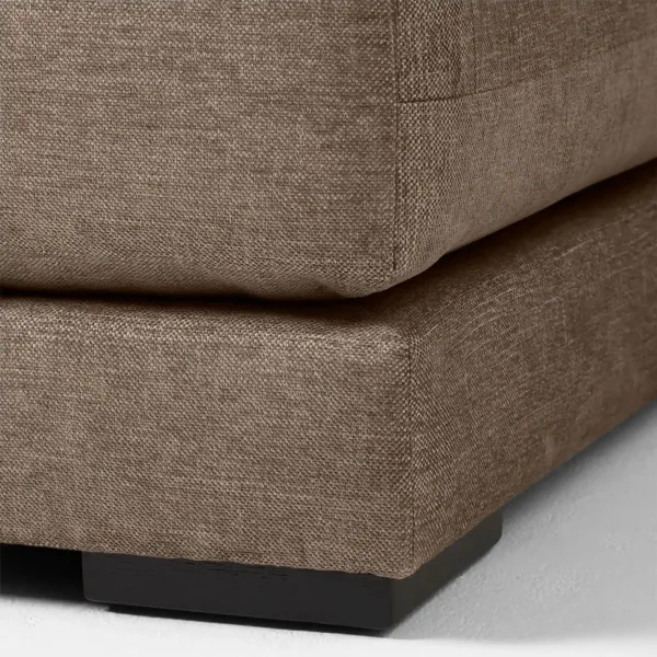 Colombo Sofa U Shape Chaise 4 Seater Kaki