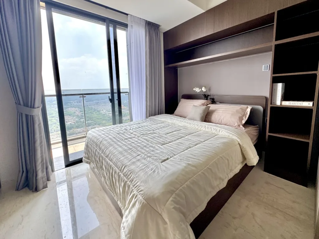 Desain Interior Apartemen Upper West BSD Tangerang 2 Custom Dipan Apartemen Upper West Bsd