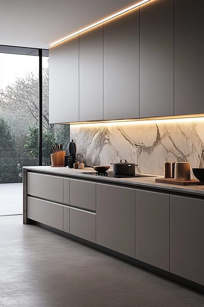 Kitchen Set Aluminium Modern