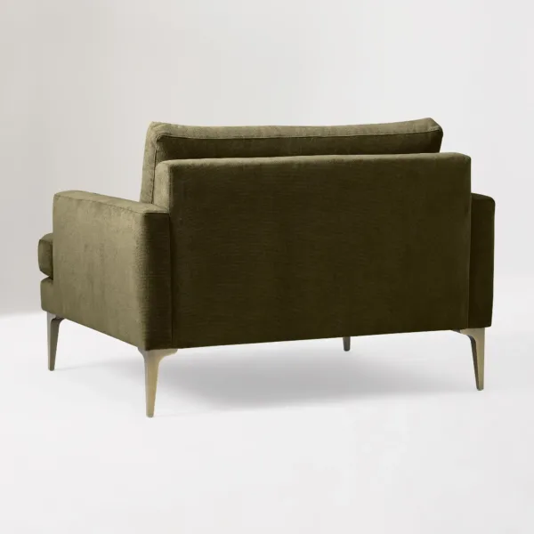 Oxford Sofa 1 Seater belakang