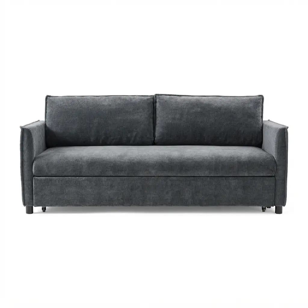 Vienna Sofa Bed warna abu-abu dengan desain modern untuk ruang tamu jakarta