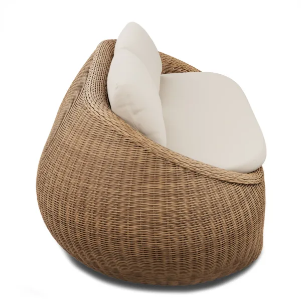 Florence Sofa Rotan 2 Seater Samping scaled