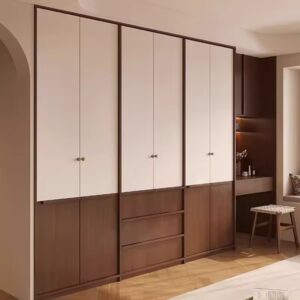 Oulu Lemari Pakaian 6 Pintu Minimalis Sudut kiri