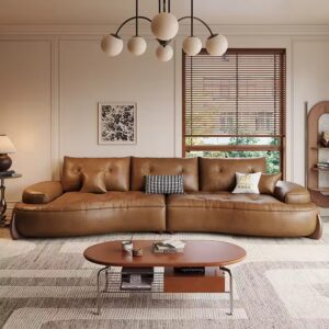 Bella Sofa Set Kulit Ruang Tamu