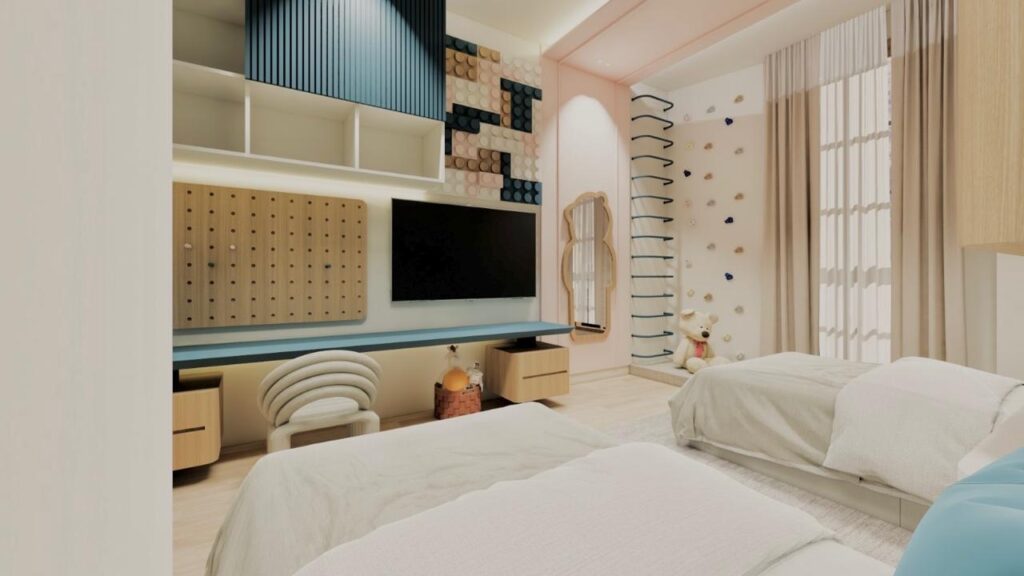Desain Interior Kamar Tidur Anak Ciputat