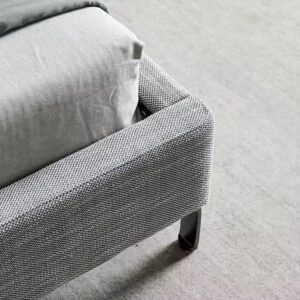 Lino Dipan Kulit King Size Kaki Metal Lino Dipan Kulit King Size Kaki Metal