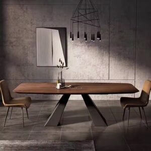 Origo Meja Makan Mewah 6 Kursi