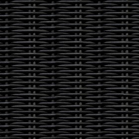 Material Black rattan color