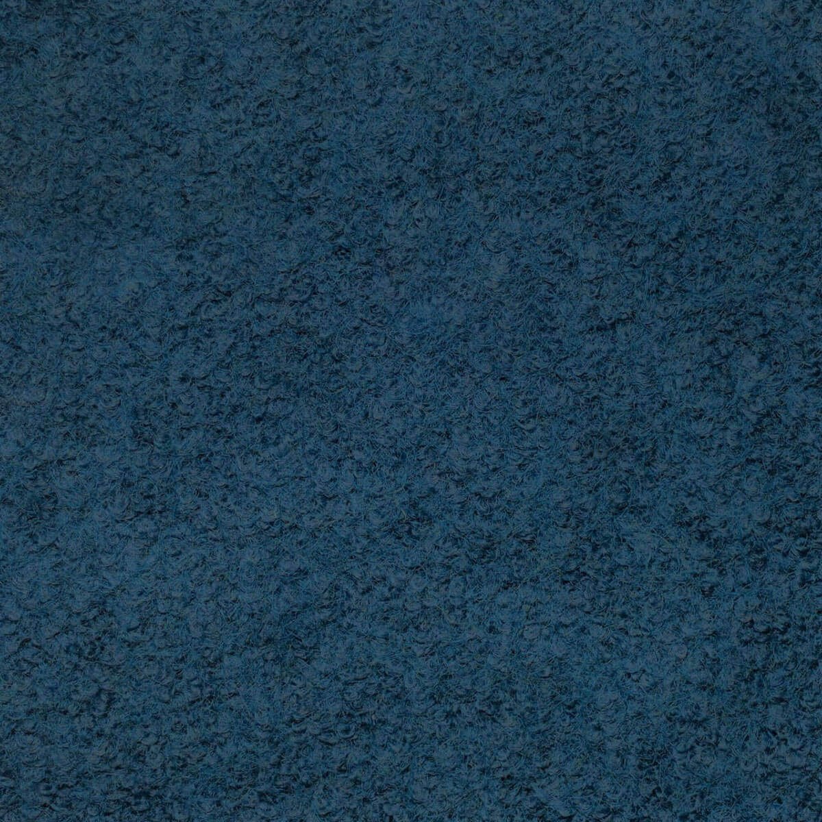 Material Boucle Wool ocean
