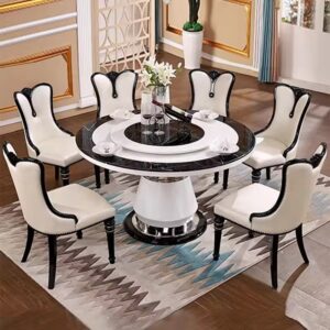 Grace Meja Makan Bundar Mewah