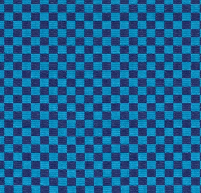 Material W s checker ultramarine turquoise