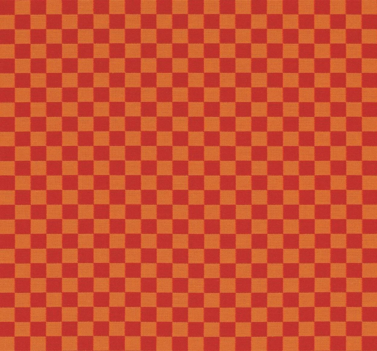 Material W sw maharam checker crimson orange