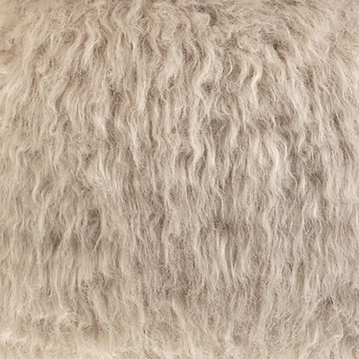 Material sheepskin long haired natural beige 1