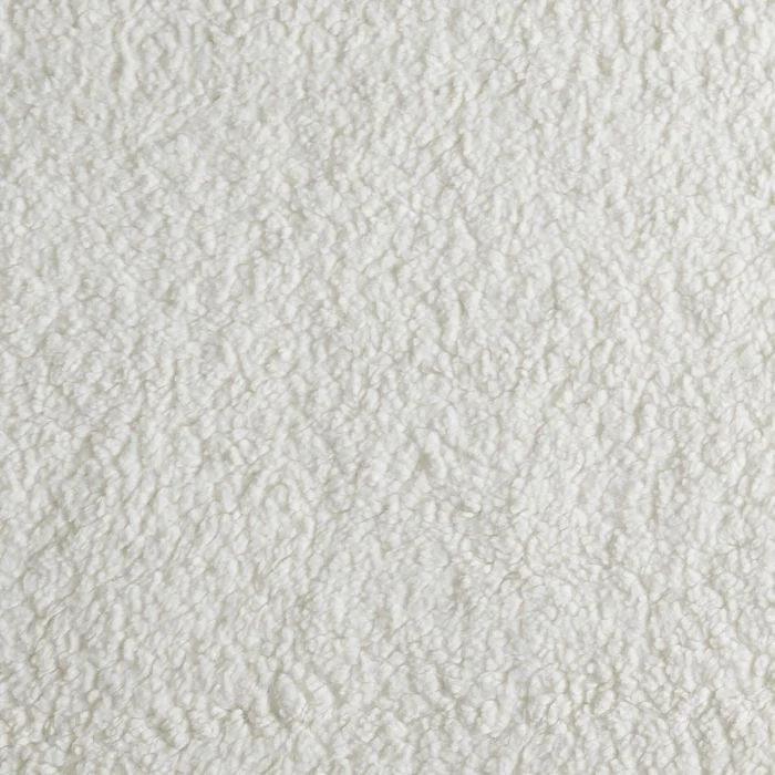 Material sheepskin sherpa cloud white 1