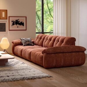 Chenille Sofa Modern 3 Seater Minimalis Chenille Sofa Modern 3 Seater Minimalis