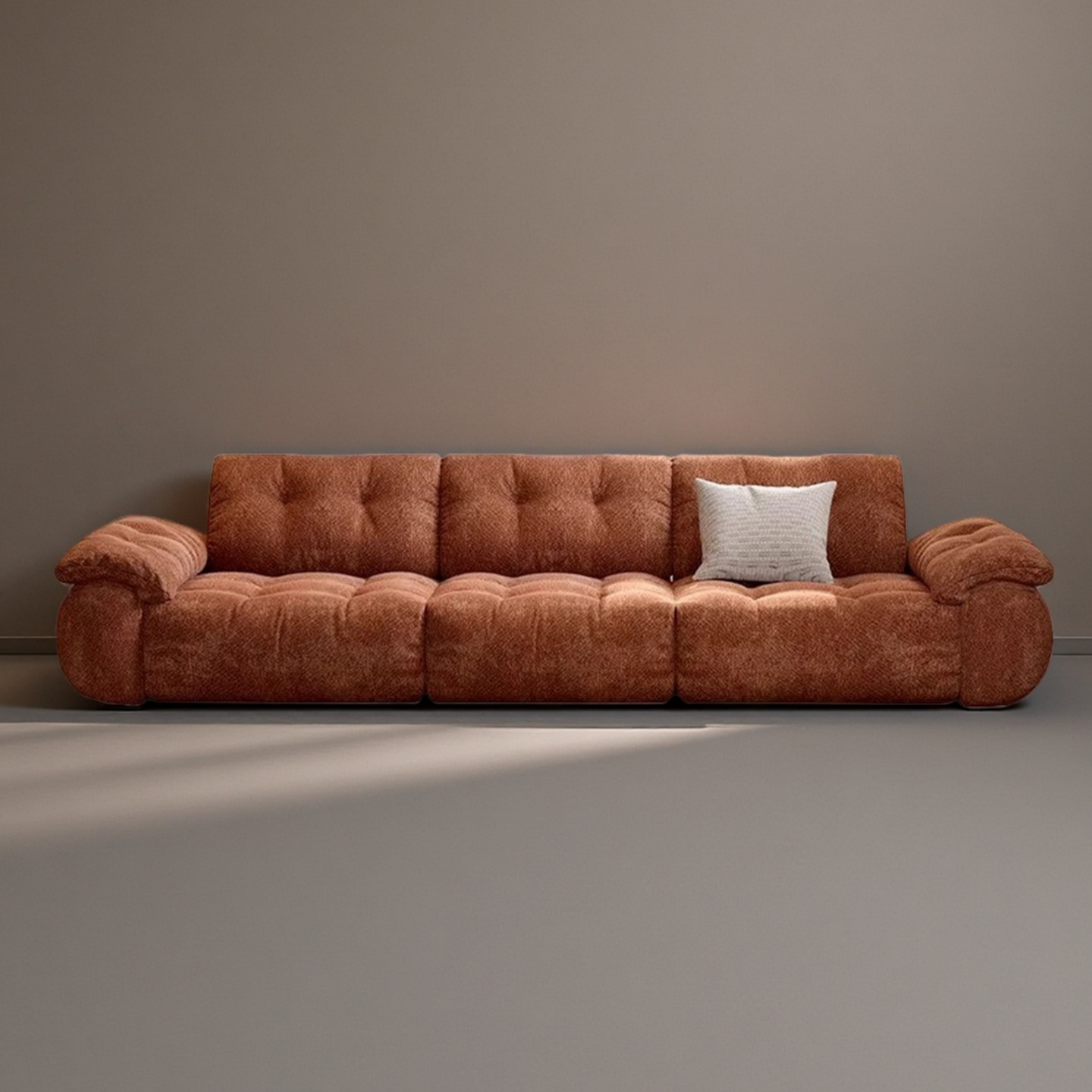 Chenille Sofa Modern 3 Seater Ruang Tamu Chenille Sofa Modern 3 Seater Ruang Tamu