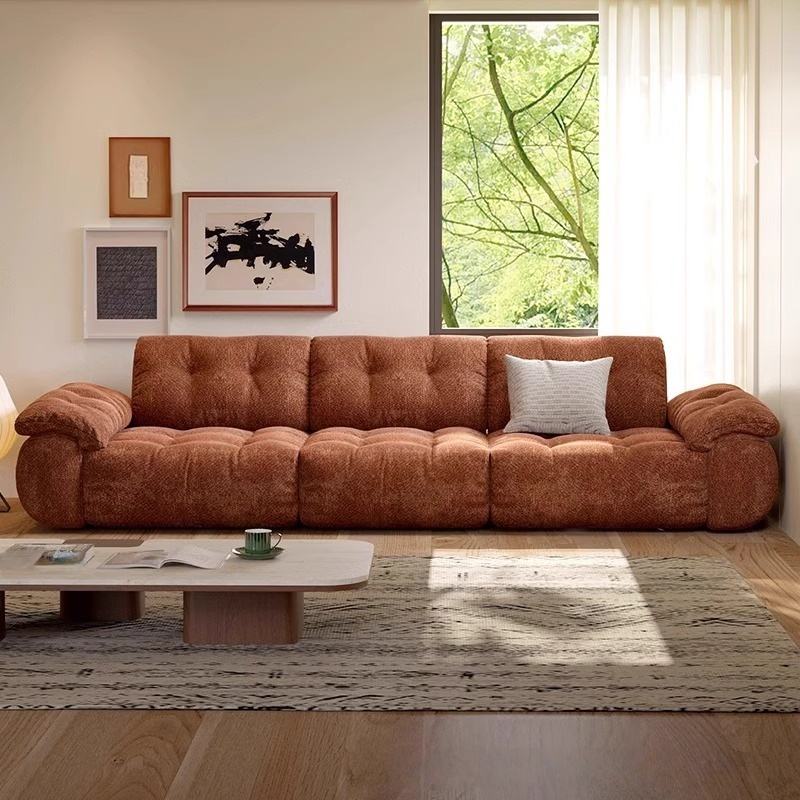 Chenille Sofa Modern 3 Seater
