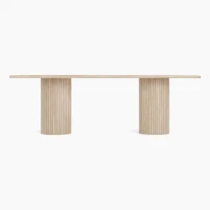 Kota Meja Makan Oval Minimalis 6 Kursi Kota Meja Makan Oval Minimalis 6 Kursi