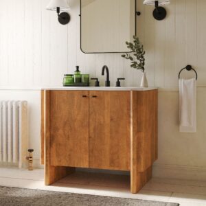 Luxe Bathroom Vanity Kabinet Minimalis
