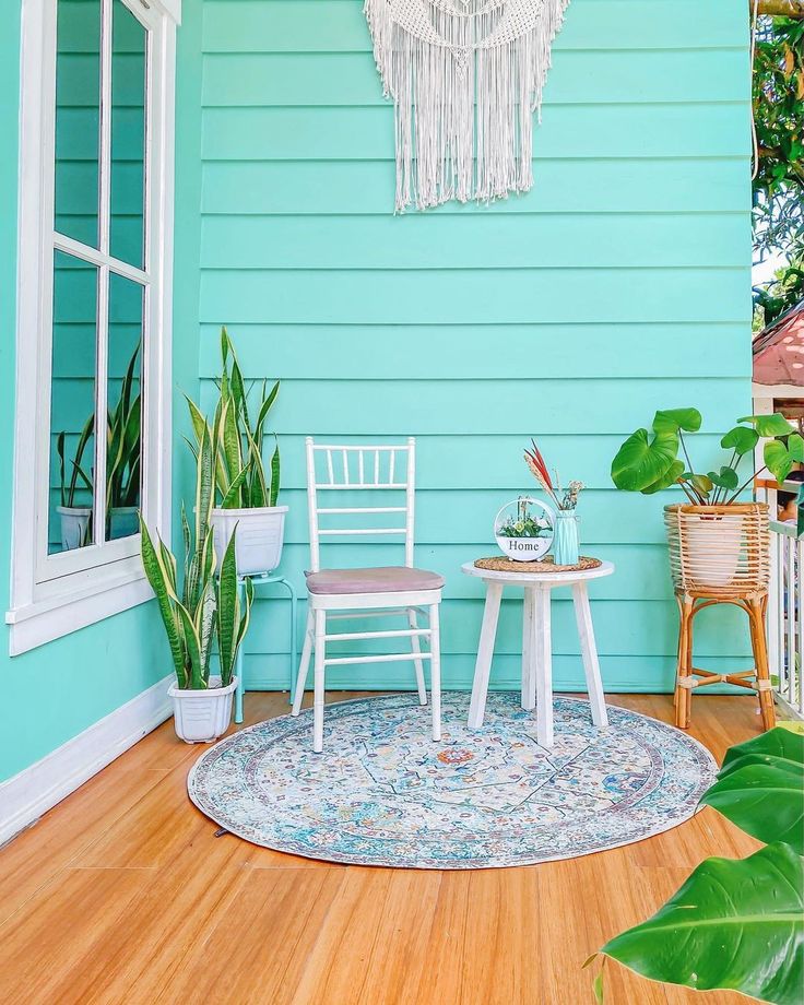 Cat Warna Biru Tosca untuk Teras dan Area Outdoor Cat Warna Biru Tosca untuk Teras dan Area Outdoor