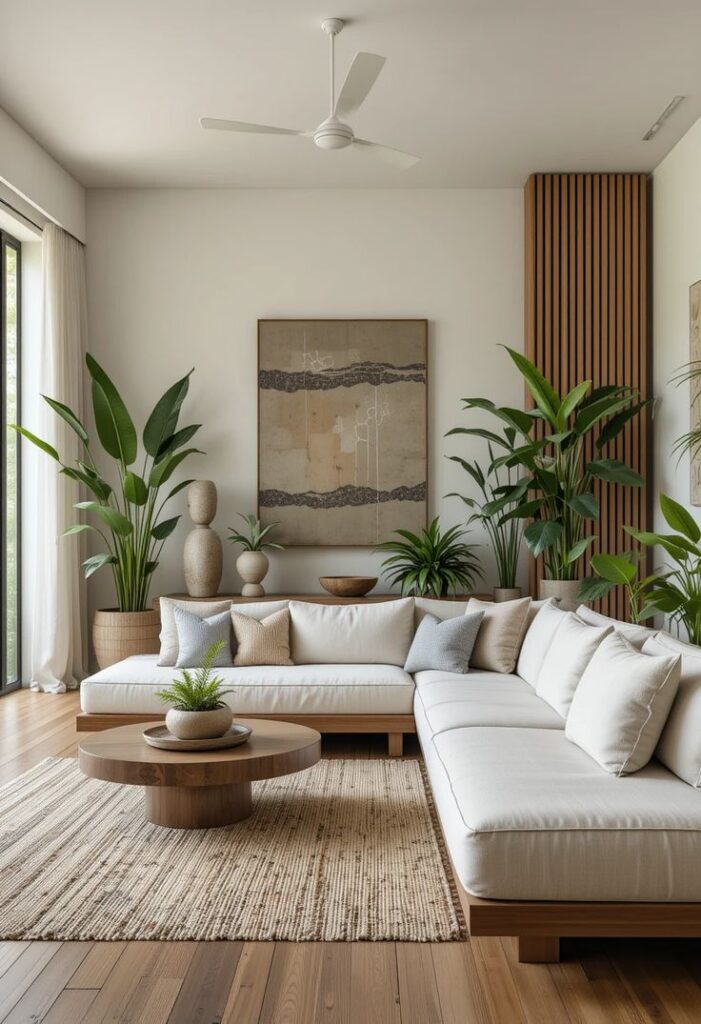 Desain Ruang Tamu Minimalis dengan Konsep Biophilic Desain Ruang Tamu Minimalis dengan Konsep Biophilic