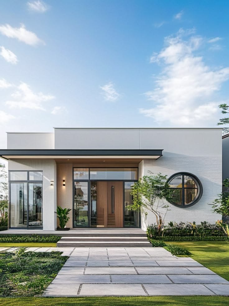 Fasad Rumah Minimalis Tropis Modern Fasad Rumah Minimalis Tropis Modern