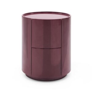 Italian Round Nightstand