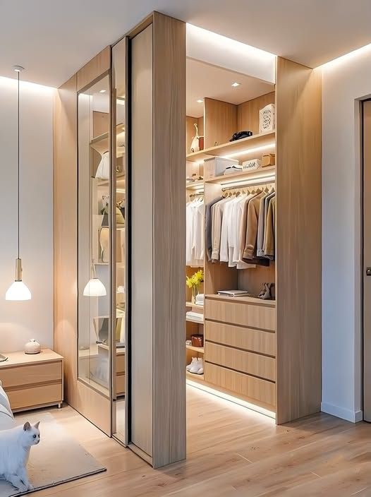 Walk In Closet untuk Ruangan Kecil