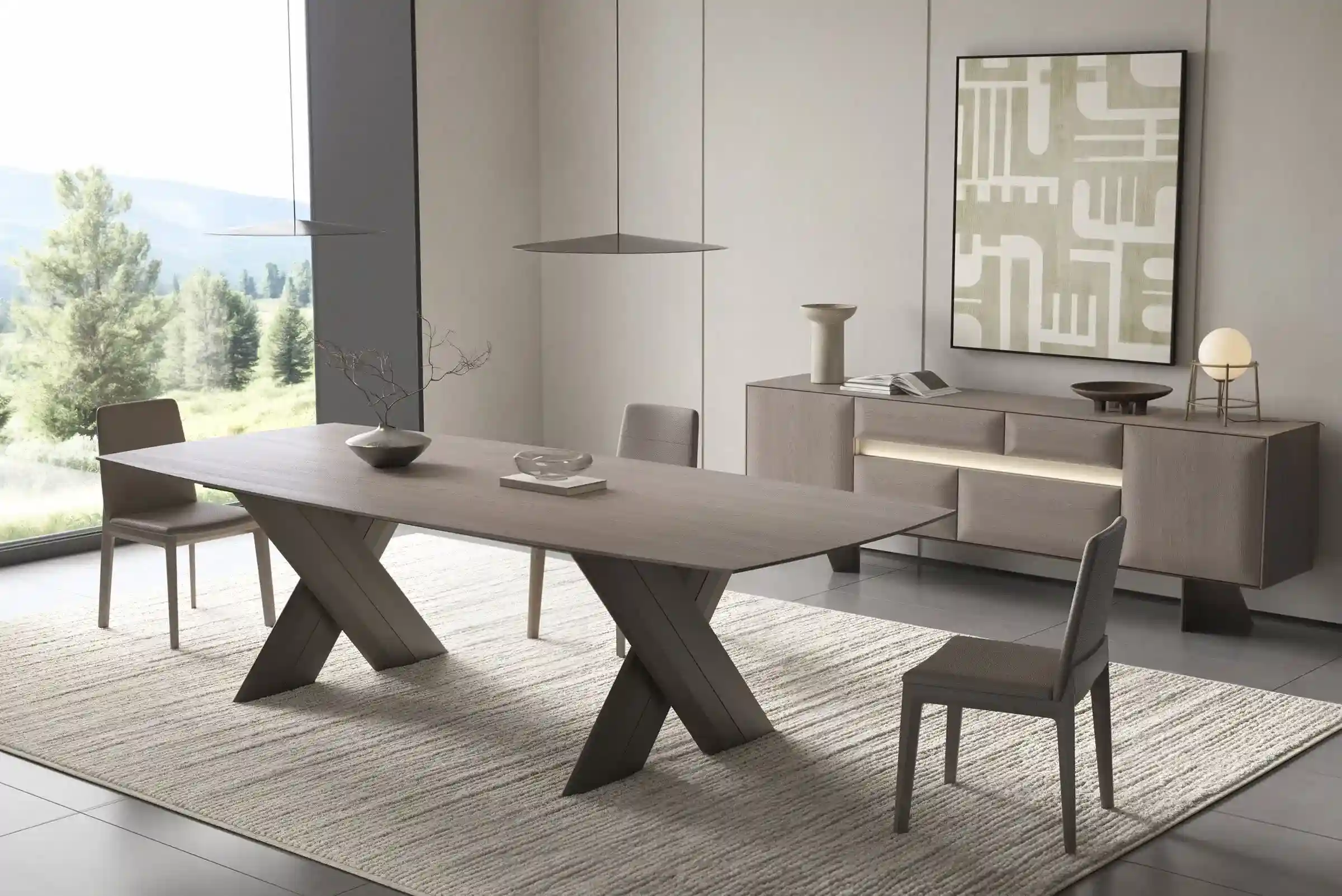 furniture ruang makan mewah Jasa custom furniture ruang makan