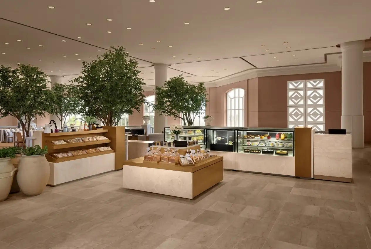 jasa desain interior toko kue bakery