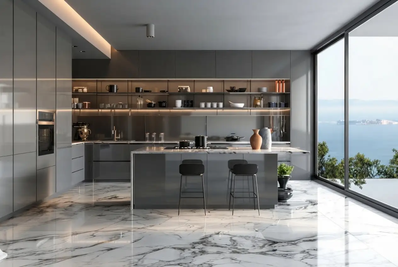 jasa pembuatan kitchen set aluminium
