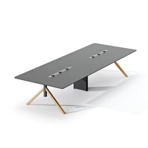 Collaboration Two Meja Meeting Modern Kantor untuk 8 Orang