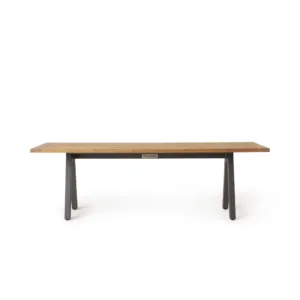 Jepara Outdoor Dining Table Meja Makan Kayu Jati 6 kursi