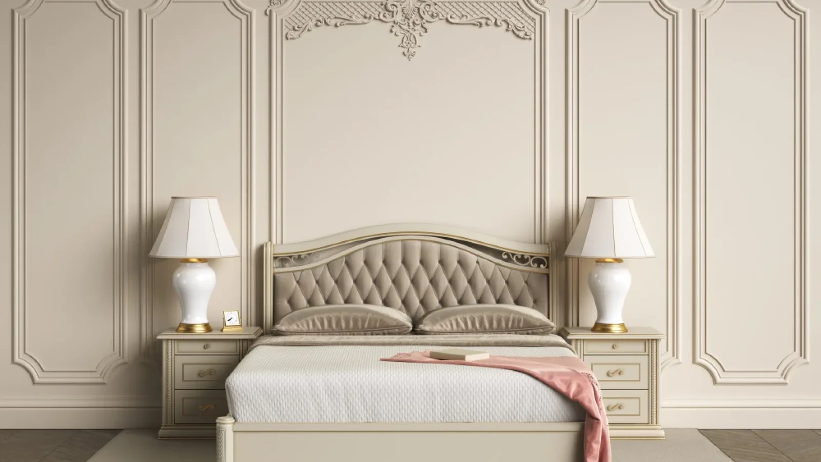 Desain Backdrop Tempat Tidur yang Bikin Kamar Tidur Terlihat Mewah